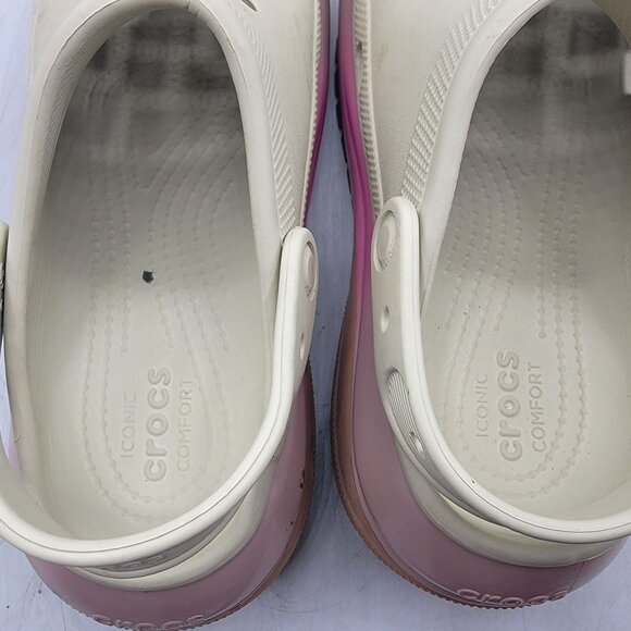 Crocs Mega Crush Classic Womens 9 Platform Clogs Comfort Walking Casual - Picture 6 of 13